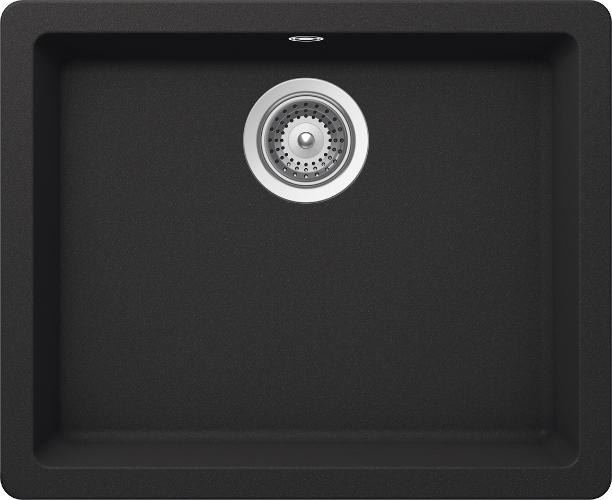 Мойка кухонная Schock Quadro 60 700517 Cristalite, оникс