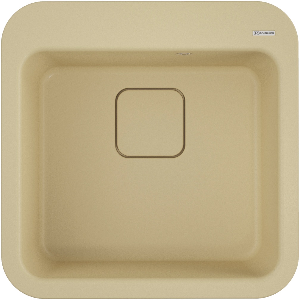 Мойка кухонная Omoikiri Tasogare 51 MA 4993737 Artgranit, марципан