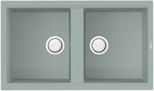 Мойка кухонная Omoikiri Kitagawa 86-2 WG 4993731 Artceramic, wind green