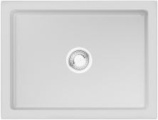 Мойка кухонная Omoikiri Mikura 61 WH Glossy 4993257 Natceramic, белый