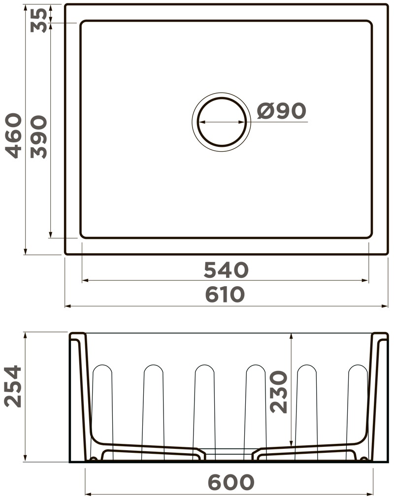 Мойка кухонная Omoikiri Mikura 61 OL 4997070 Natceramic, olive