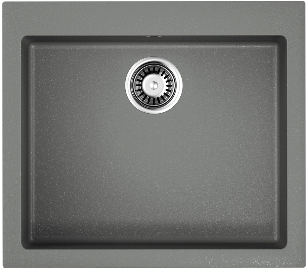 Мойка кухонная Omoikiri Bosen 57 GR 4993556 Tetogranit, leningrad grey