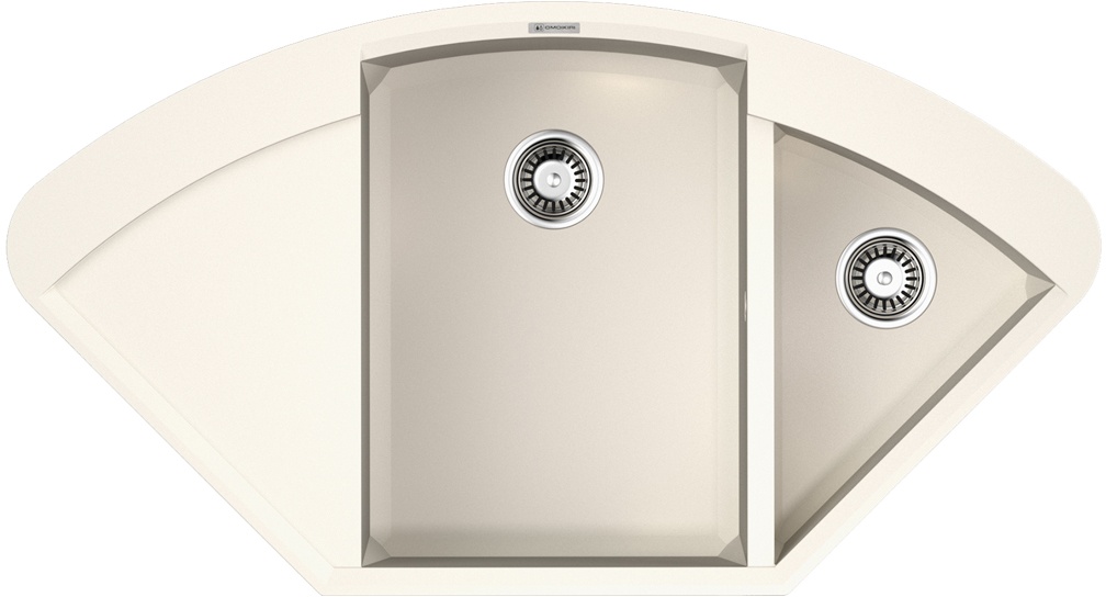 Мойка кухонная Omoikiri Sakaime 105C WH 4993137 Tetogranit, белый