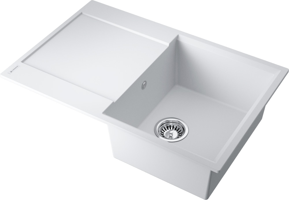 Мойка кухонная Omoikiri Daisen 78T WH 4993522 Tetogranit, белый
