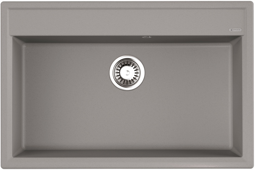 Мойка кухонная Omoikiri Daisen 77 GR 4993628 Artgranit, leningrad grey