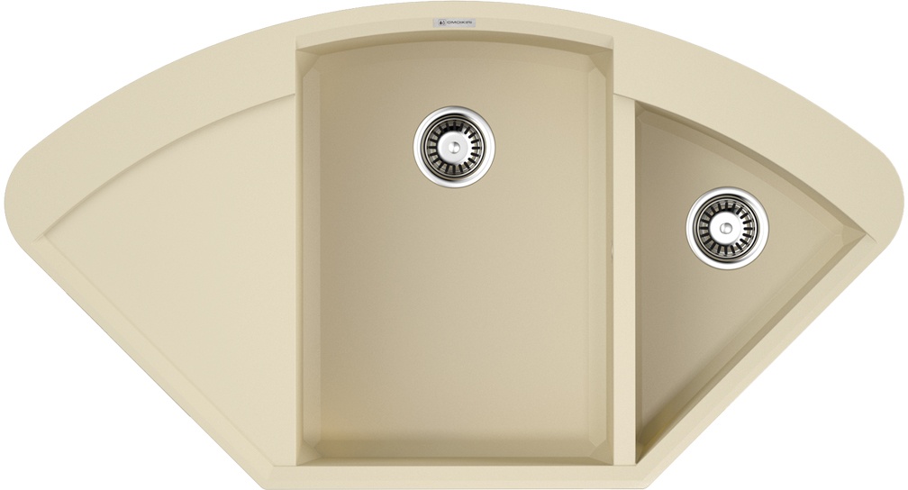 Мойка кухонная Omoikiri Sakaime 105C BE 4993124 Tetogranit, ваниль
