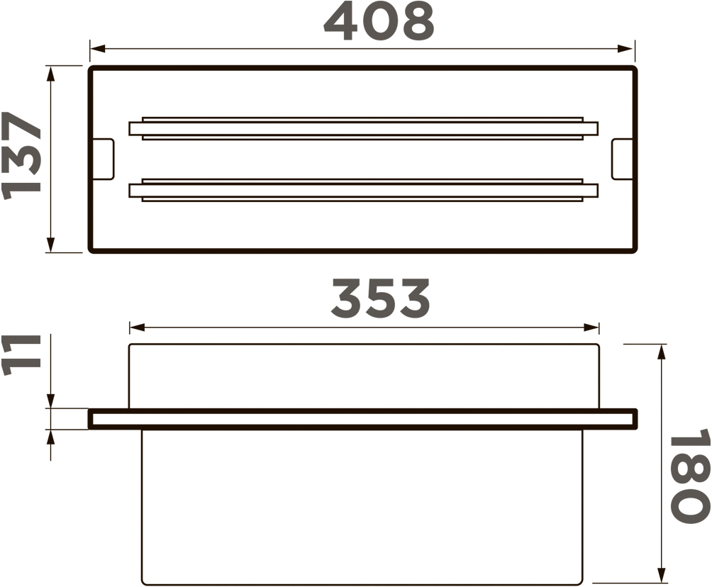Держатель Omoikiri FP-03-PRO GB 4999068 для досок, графит