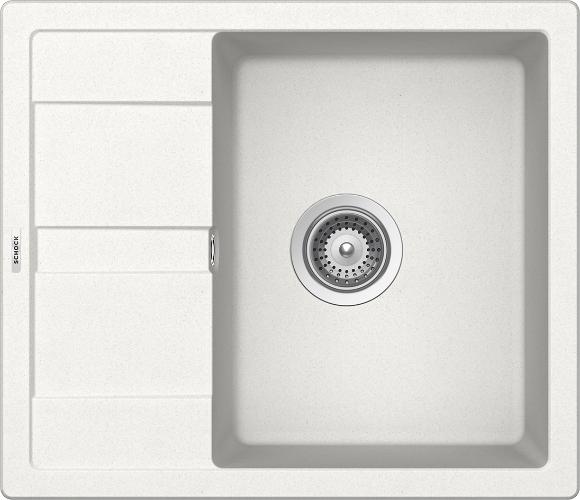 Мойка кухонная Schock Optima 45D 700792 Cristalite, альпина