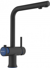 Смеситель Omoikiri Hotaru GB-IB 4994499 для кухонной мойки, графит/indigo blue