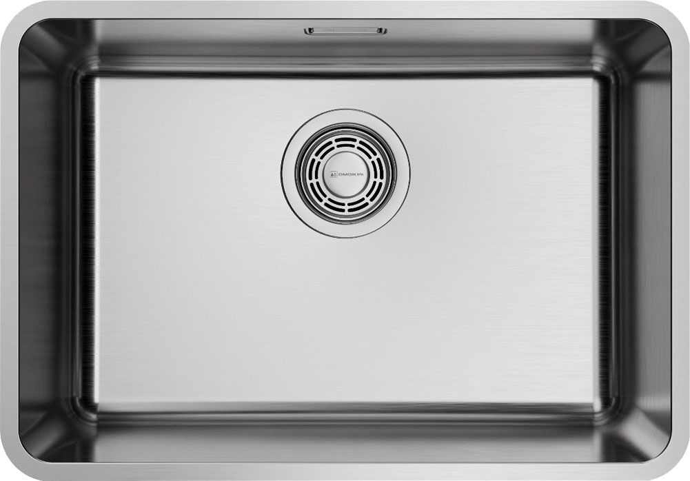 Комплект мойка Omoikiri Omi 53-U/I Ultra Mini IN со смесителем Tonami BN 7405.4018, нержавеющая сталь