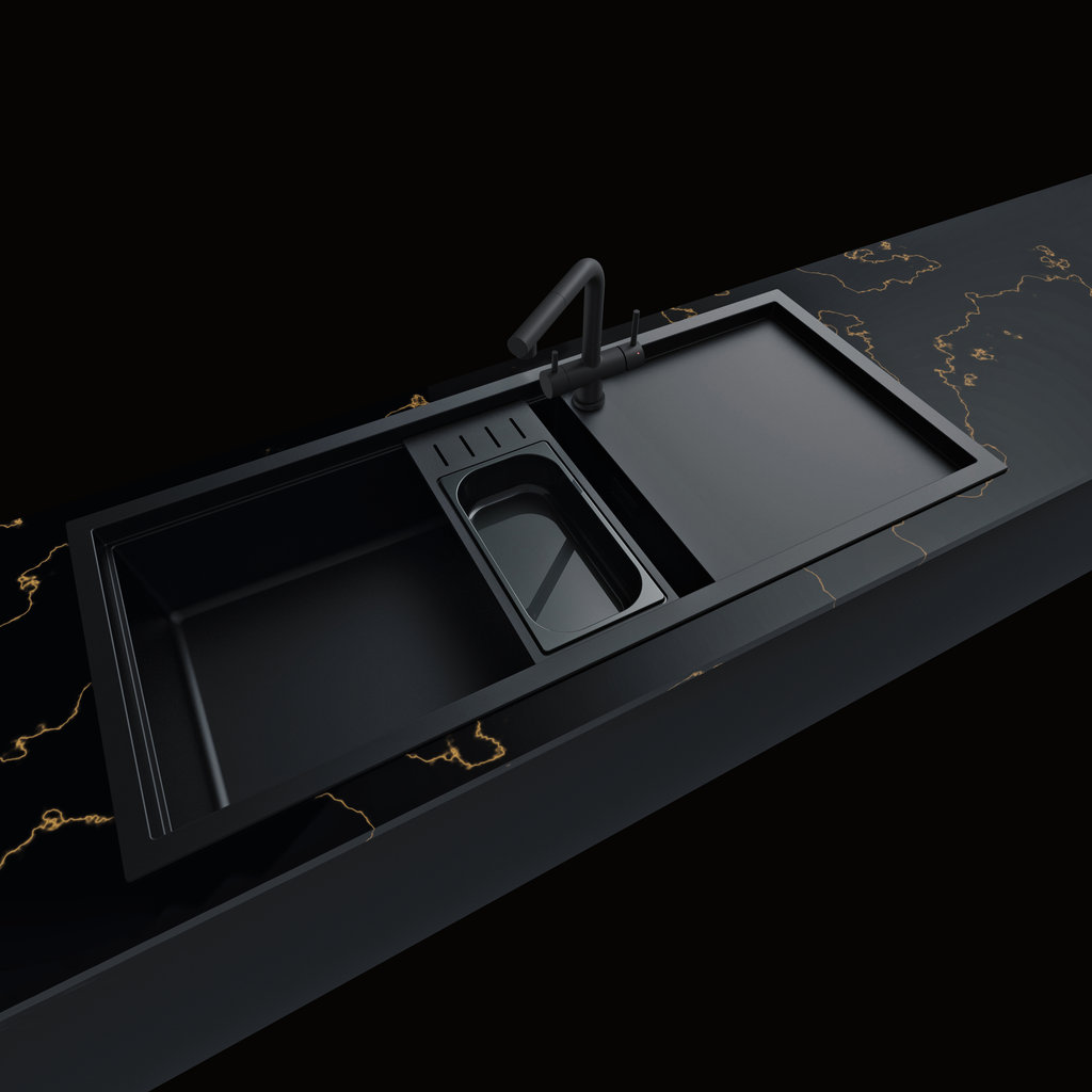 Мойка кухонная Omoikiri Sintesi 116 GB 4997120 Artceramic, графит