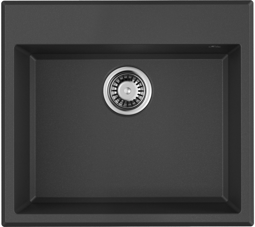 Мойка кухонная Omoikiri Tedori 57 BL 4993980 Tetogranit, черный