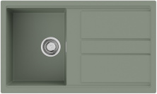 Мойка кухонная Omoikiri Kitagawa 86 WG 4993250 Artceramic, wind green