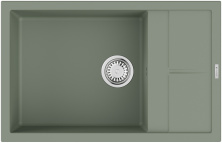 Мойка кухонная Omoikiri Sumi 78A-LB WG 4997103 Artceramic, wind green