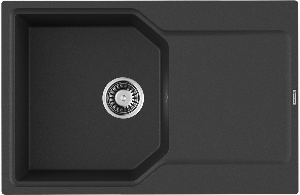 Мойка кухонная Omoikiri Yonaka 78 BL 4993708 Artgranit, черный