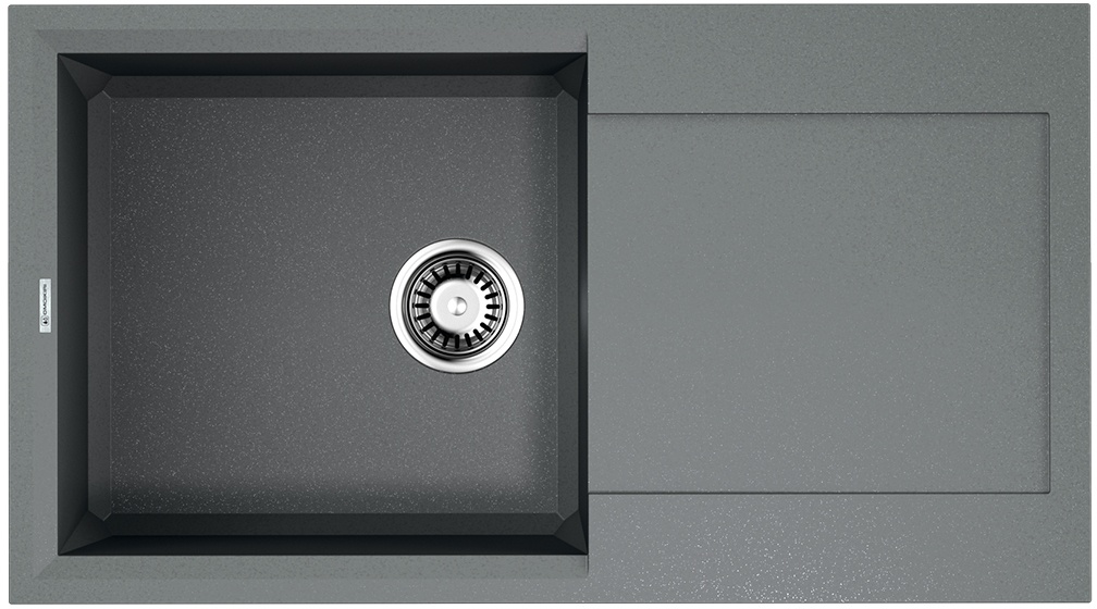 Мойка кухонная Omoikiri Sakaime 78 GR 4993548 Tetogranit, leningrad grey