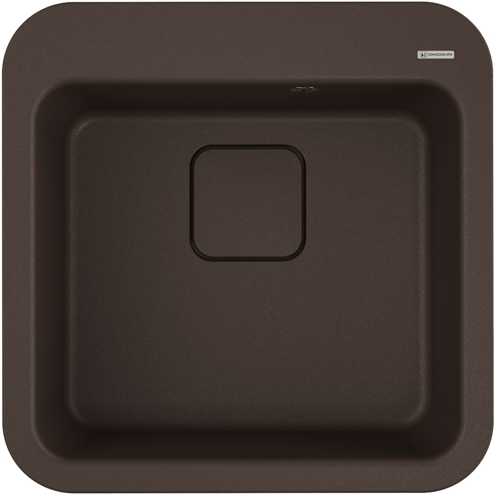 Мойка кухонная Omoikiri Tasogare 51 DC 4993741 Artgranit, темный шоколад
