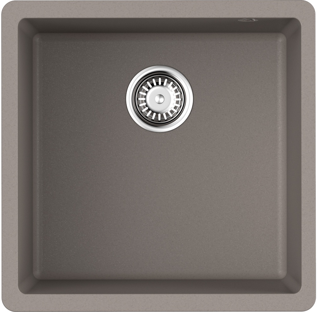 Мойка кухонная Omoikiri Bosen 44-U GR 4997010 Tetogranit, leningrad grey