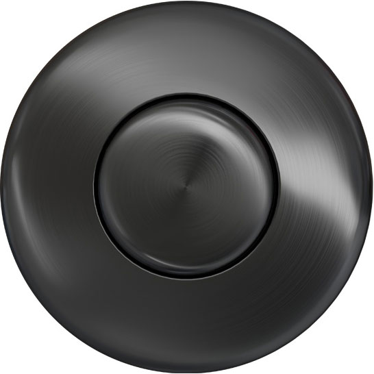 Пневматическая кнопка Omoikiri SW-01 GM 4996041 для измельчителя, вороненая сталь