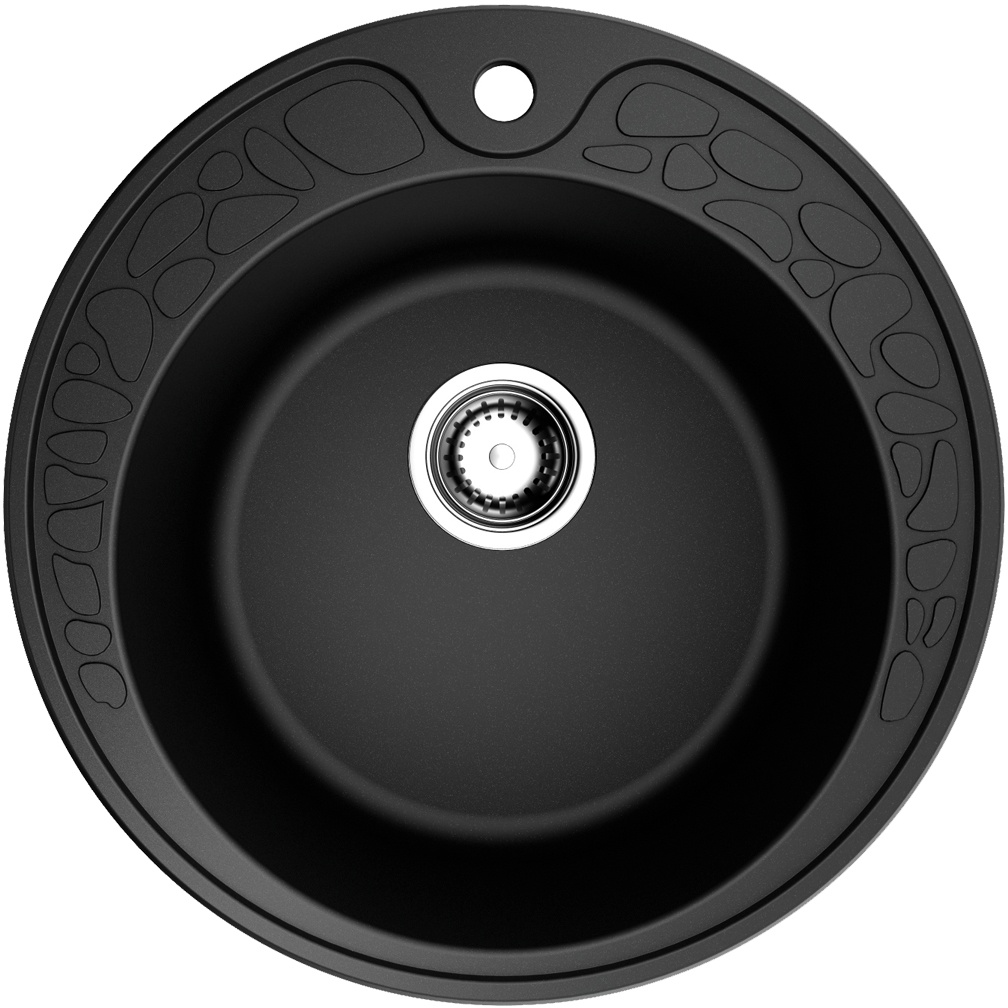 Мойка кухонная Omoikiri Tovada 51 BL 4993369 Artgranit, черный