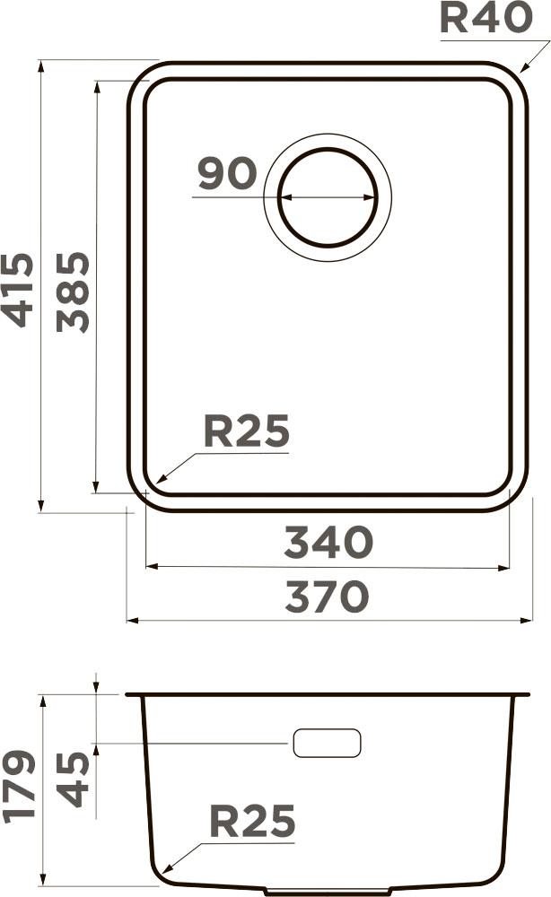 Комплект мойка Omoikiri Omi 37-U/I Ultra IN со смесителем Tonami BN 7399.4018, нержавеющая сталь