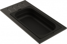 Контейнер Omoikiri DC-01-1 GB 4999074 для кухонной мойки, графит
