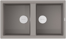 Мойка кухонная Omoikiri Kitagawa 86-2 GR 4993491 Artceramic, leningrad grey