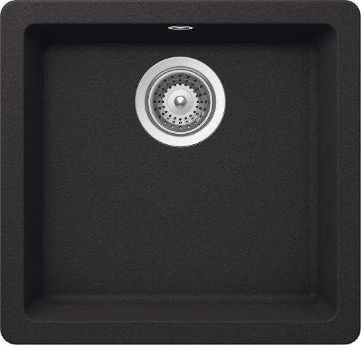 Мойка кухонная Schock Quadro 50U 700509U Cristalite, оникс
