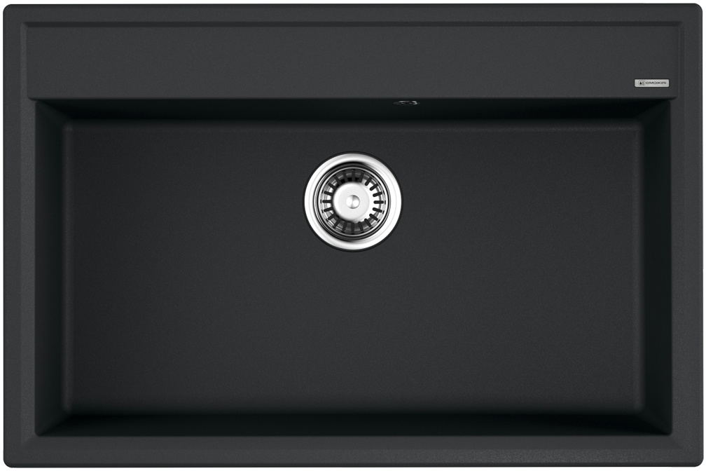 Мойка кухонная Omoikiri Daisen 77 BL 4993630 Artgranit, черный