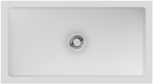 Мойка кухонная Omoikiri Mikura 83 WH Glossy 4993259 Natceramic белый