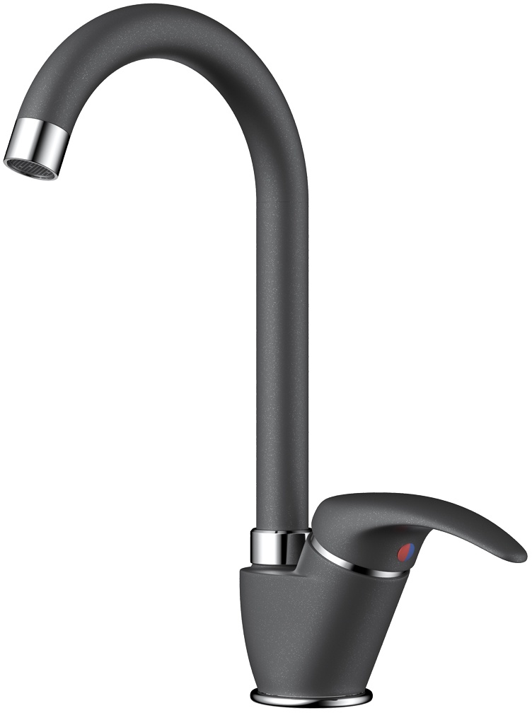 Смеситель Omoikiri Umi BL 4994270 для кухонной мойки, черный