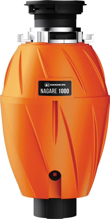 Измельчитель пищевых отходов Omoikiri Nagare 1000 4995058 для кухонной мойки, магнитный мотор
