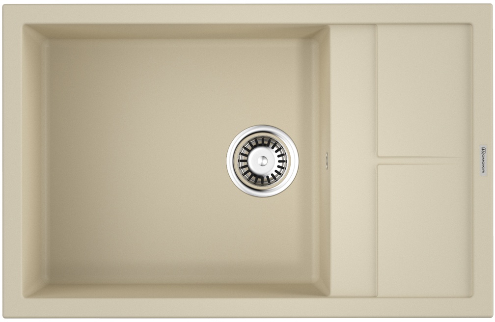 Мойка кухонная Omoikiri Sumi 78-LB BE 4993720 Tetogranit, ваниль