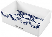 Мойка кухонная Omoikiri Mikura 76 Tokyo 2 4993173 Natceramic, белый