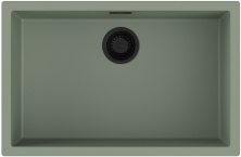 Мойка кухонная Omoikiri Yamakawa 75-U/I WG 4993181 Artceramic, wind green