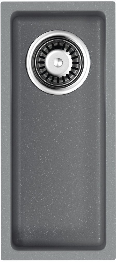 Мойка кухонная Omoikiri Bosen 20-U GR 4993537 Tetogranit, leningrad grey