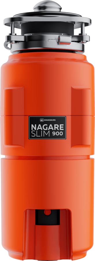 Измельчитель пищевых отходов Omoikiri Nagare Slim 900 4995062 для кухонной мойки, магнитный мотор