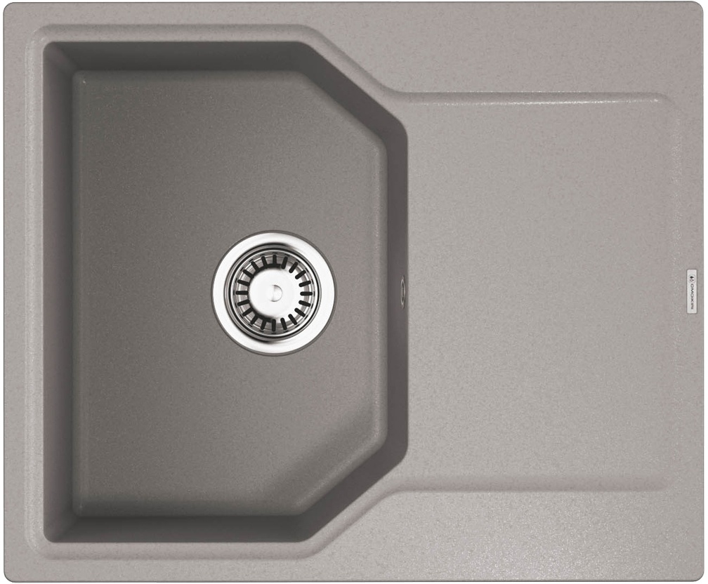 Мойка кухонная Omoikiri Yonaka 61 GR 4993636 Artgranit, leningrad grey