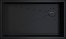 Мойка кухонная Omoikiri Taki 74-U/IF Side GB 4993172 из нержавеющей стали, графит