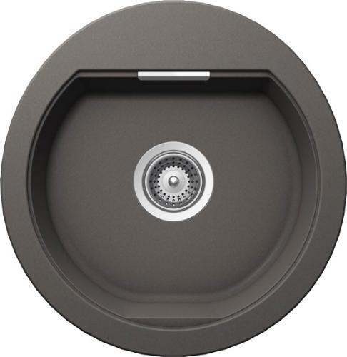 Мойка кухонная Schock Calypso 45 701016 Cristadur, серебристый камень