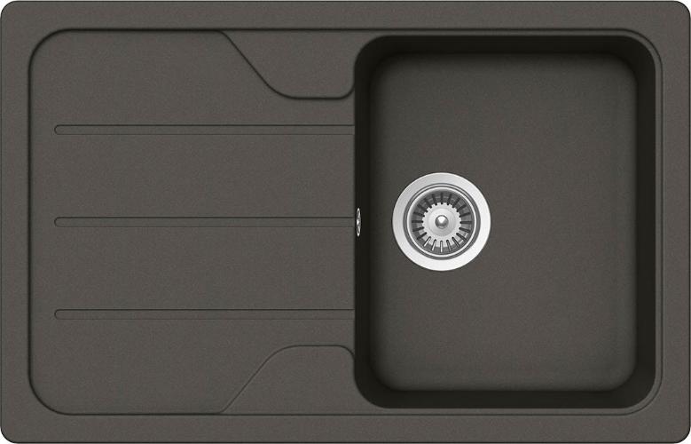 Мойка кухонная Schock Formhaus 45D 701001 Cristalite, баварский камень