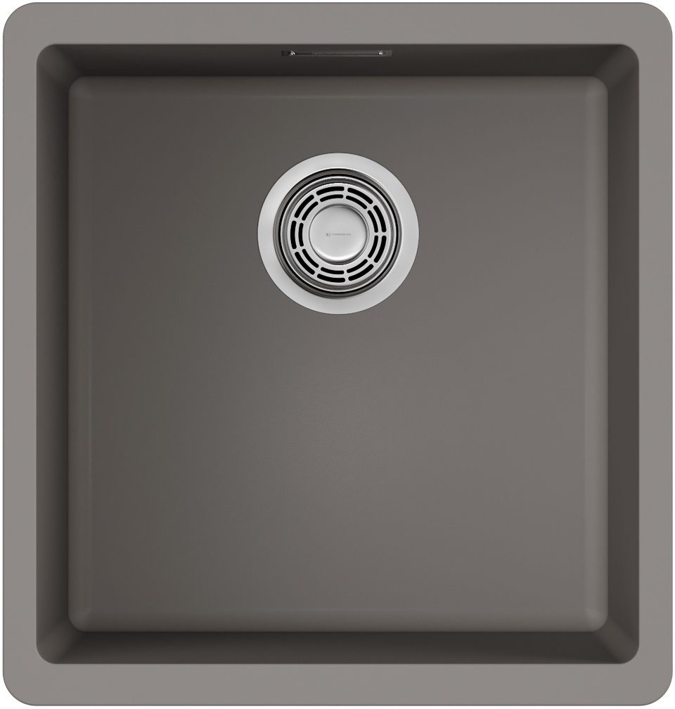 Мойка кухонная Omoikiri Kata 40-U GR 4993397 Artgranit, leningrad grey