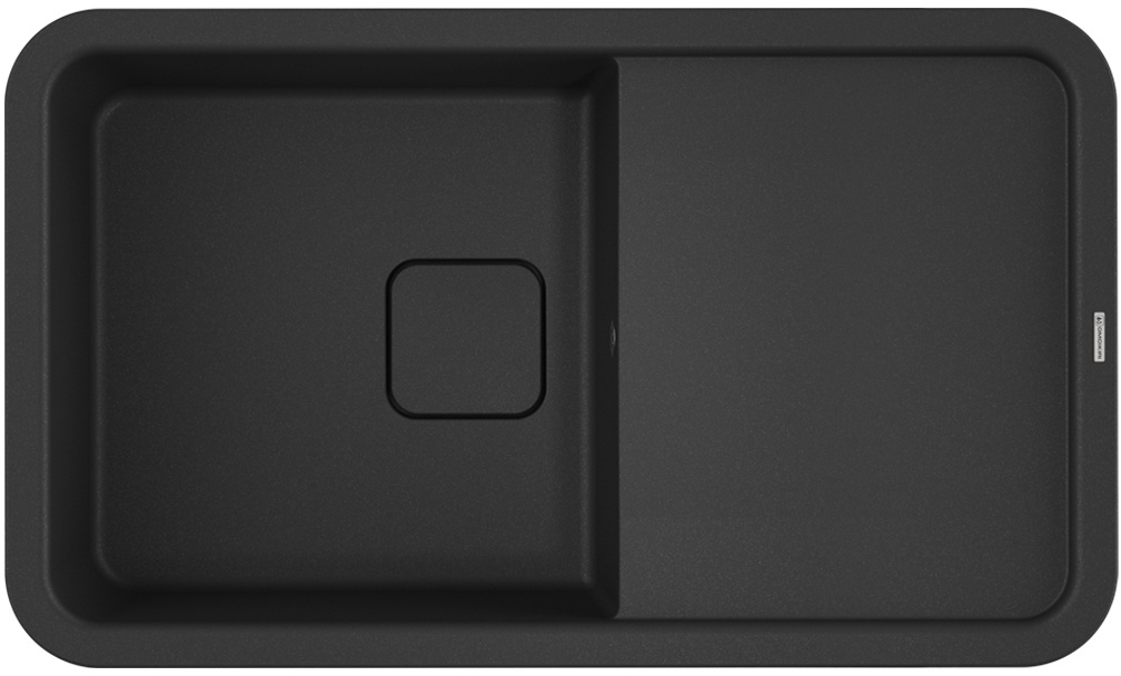 Мойка кухонная Omoikiri Tasogare 86 BL 4993469 Artgranit, черный