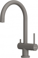 Смеситель Omoikiri Yamada P GR 4974261 для кухонной мойки, leningrad grey