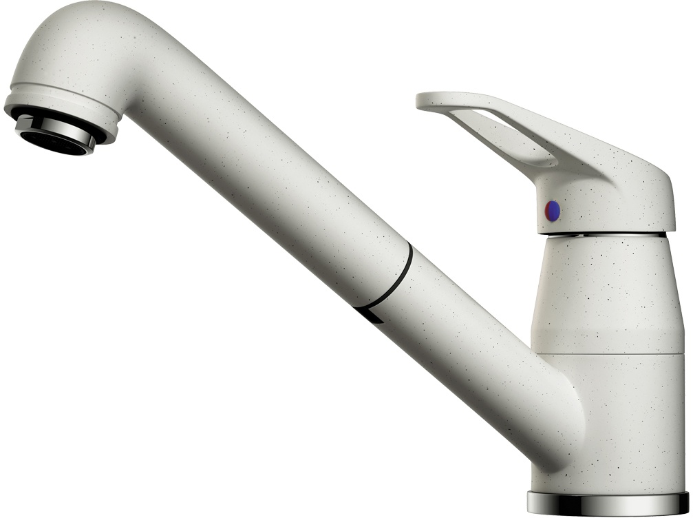 Смеситель Omoikiri Tateyama-S PA 4994173 для кухонной мойки, пастила