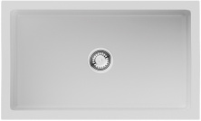 Мойка кухонная Omoikiri Mikura 76 WH Glossy 4993258 Natceramic, белый