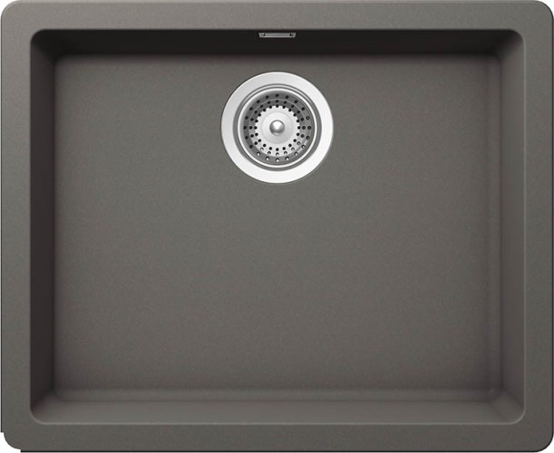 Мойка кухонная Schock Soho 60U 700985U Cristadur, серебристый камень