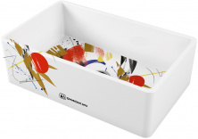 Мойка кухонная Omoikiri Mikura 76 Tokyo 4993021 Natceramic, белый