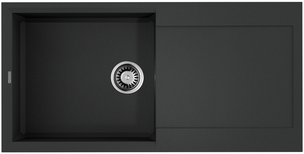 Мойка кухонная Omoikiri Sakaime 100 BL 4993884 Tetogranit, черный