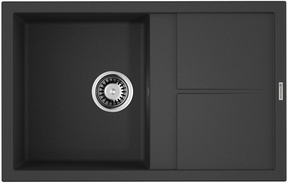 Мойка кухонная Omoikiri Sumi 79 BL 4993662 Tetogranit, черный